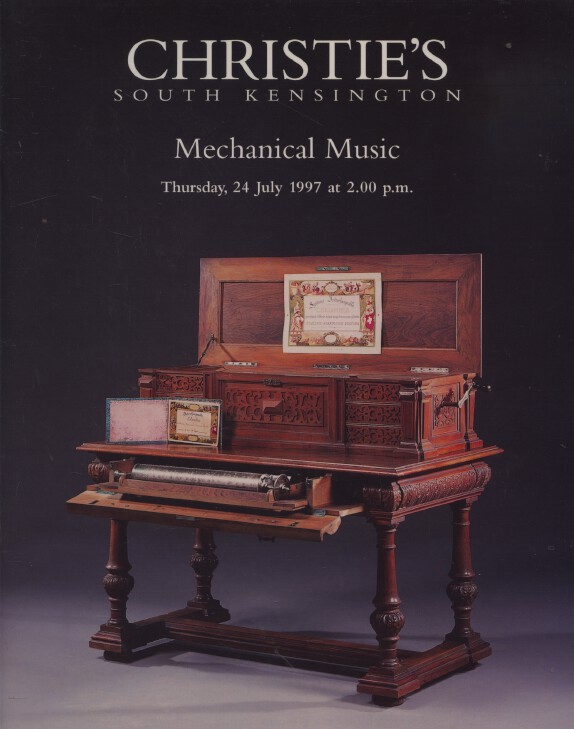 Christies July 1997 Mechanical Music (Digital only)