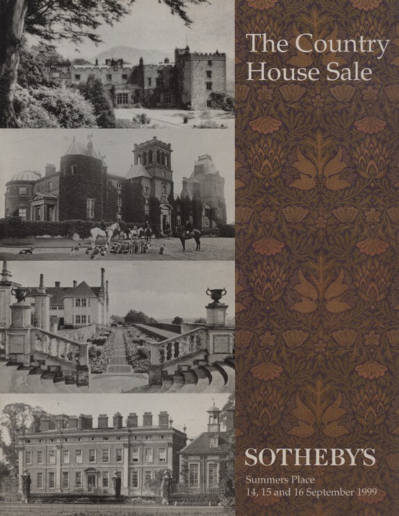 Sothebys September 1999 The Country House Sale