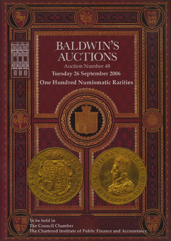 Baldwins September 2006 One Hundred Numismatic Rarities