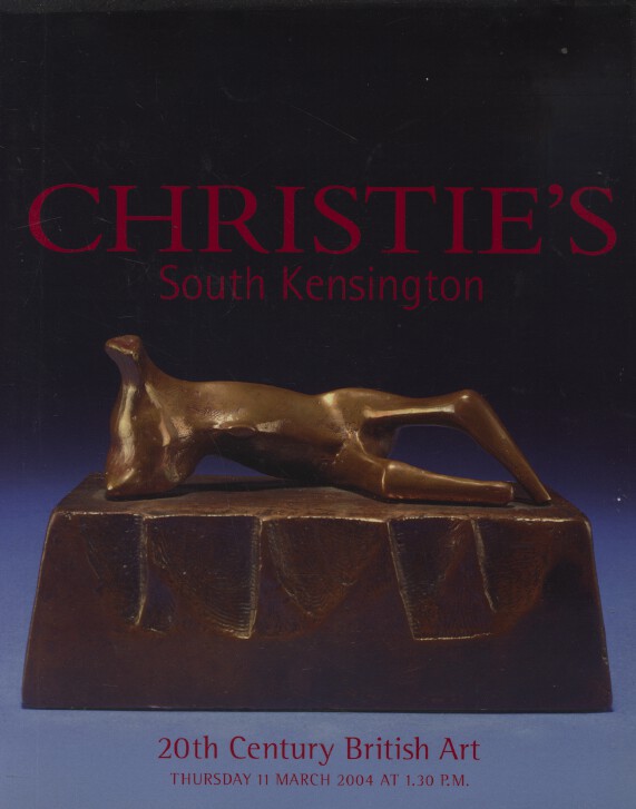 Christies March 2004 20th Century British Art