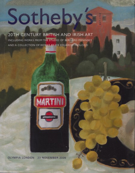 Sothebys Nov 2005 20th Century British & Irish Art inc. Meninsky & Paolozzi