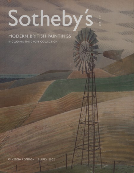 Sothebys July 2002 Modern British Paintings including The Croft Collection