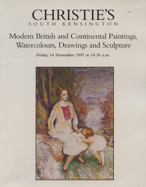 Christies Nov 1997 Modern British & Continental Paintings, Watercolours etc.