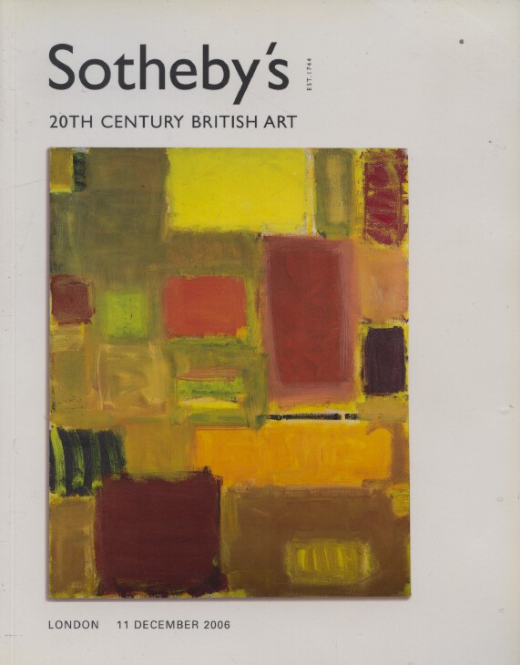 Sothebys December 2006 20th Century British Art