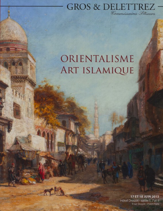 Gros & Delettrez June 2013 Orientalist Islamic Art inc. Coins, Books, Rugs, WoA