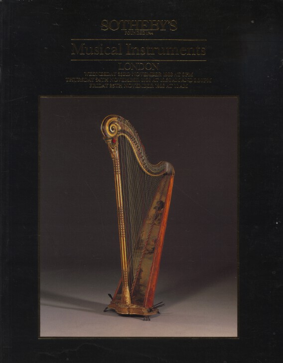 Sothebys November 1988 Musical Instruments