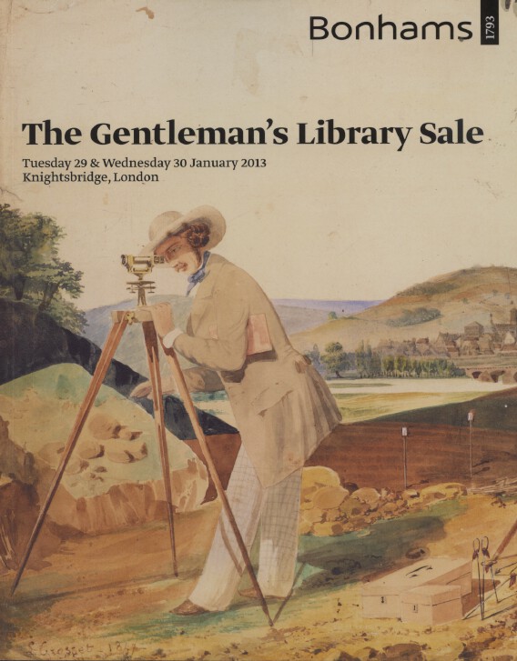 Bonhams Jan 2013 Gentleman's Library Sale, Silver, Globes, Scientific Instrument