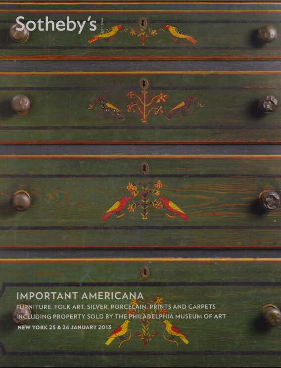 Sothebys January 2013 Important Americana