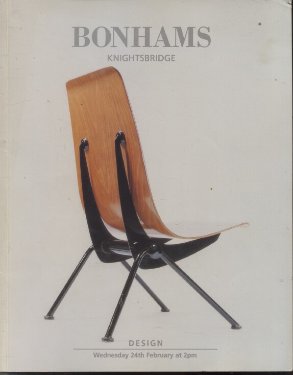 Bonhams February 1999 Design