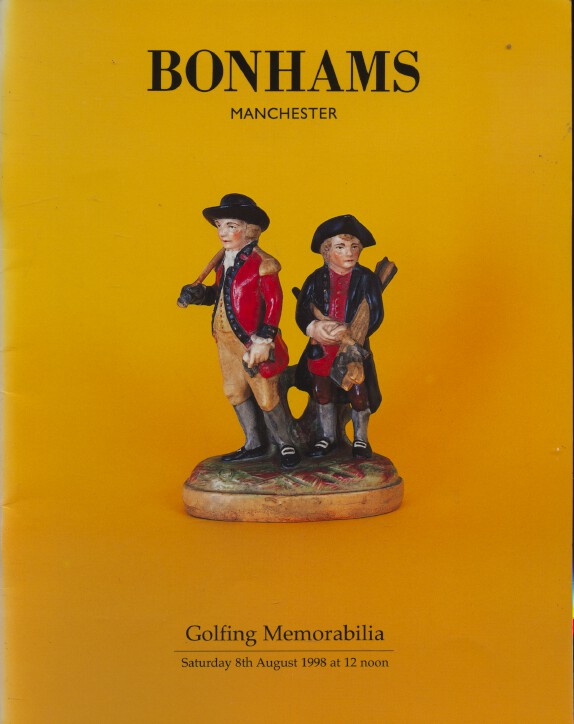 Bonhams August 1998 Golfing Memorabilia