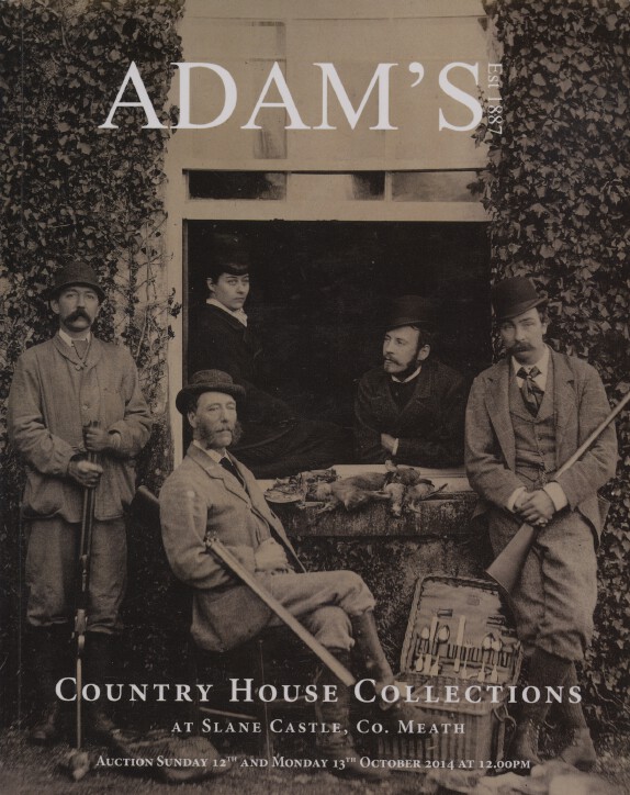 Adams Oct 2014 Country House Collection, Silver. Furniture, Paintings, Porcelain