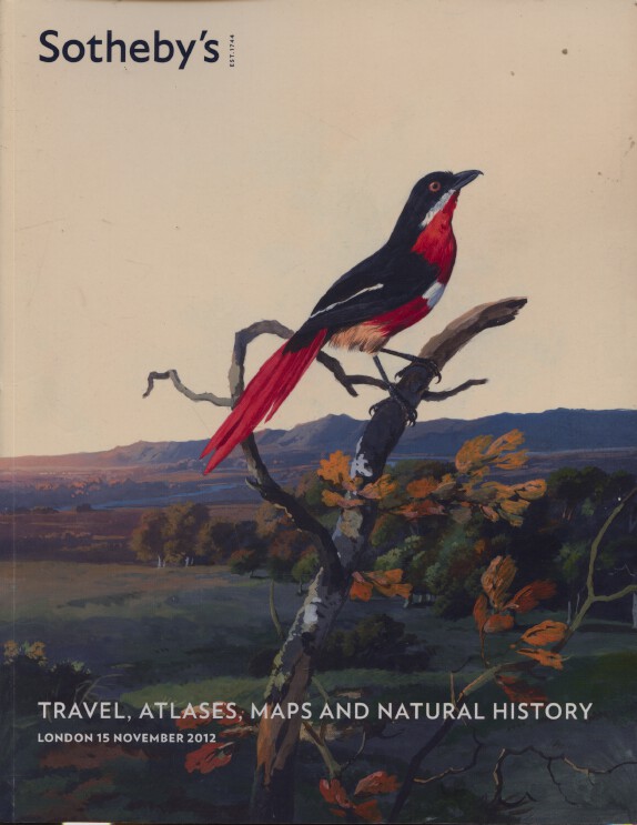 Sothebys November 2012 Travel, Atlases, Maps and Natural History - Click Image to Close