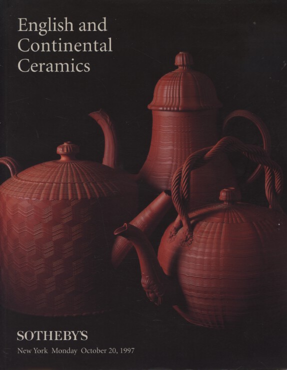 Sothebys October 1997 English and Continental Ceramics