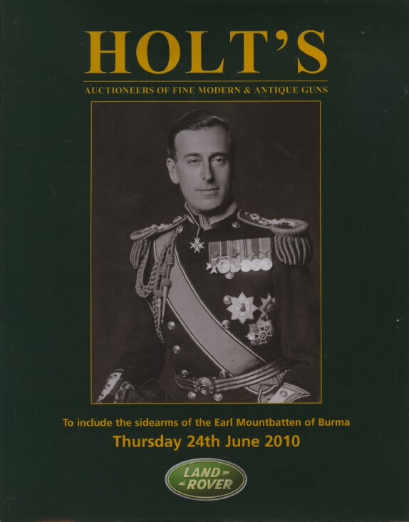 Holts June 2010 Fine Modern & Antique Guns inc. sidearms of Earl Mountbatten