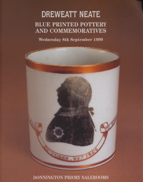 Dreweatts September 1999 Blue Printed Pottery & Commemoratives