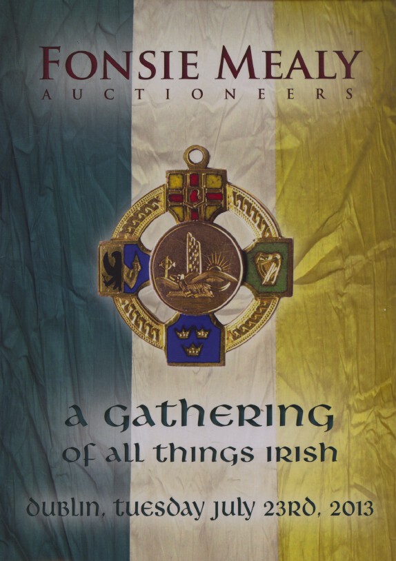 Fonsie Mealy July 2013 All Things Irish, Books, Manuscripts, Autographs, Medals