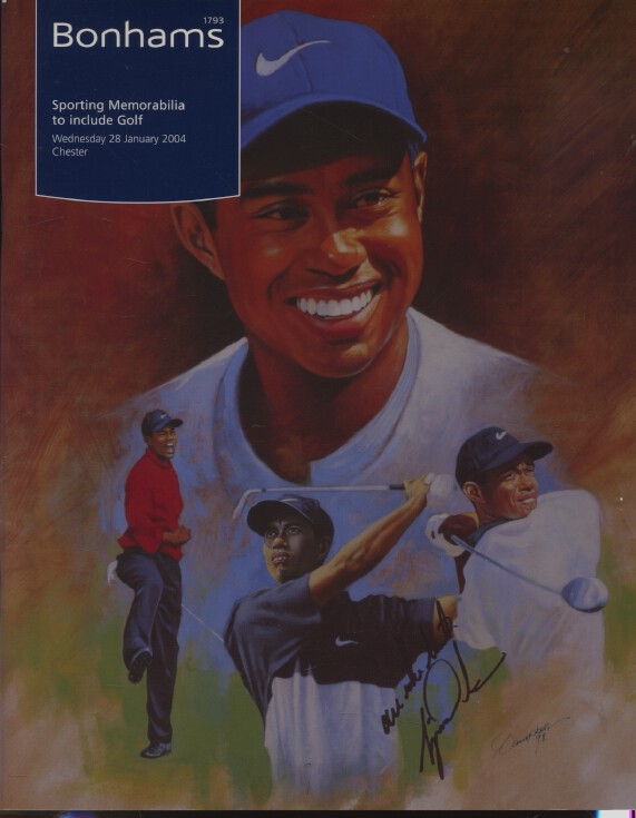 Bonhams January 2004 Sporting Memorabilia to include Golf - Click Image to Close