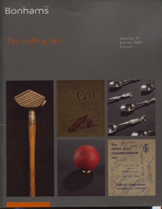 Bonhams January 2006 The Golfing Sale