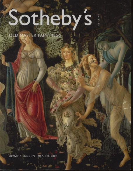 Sothebys April 2005 Old Master Paintings