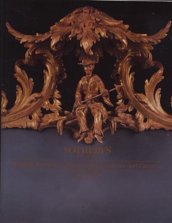 Sothebys April 1992 English Furniture, Decorations, Ceramics and Carpets