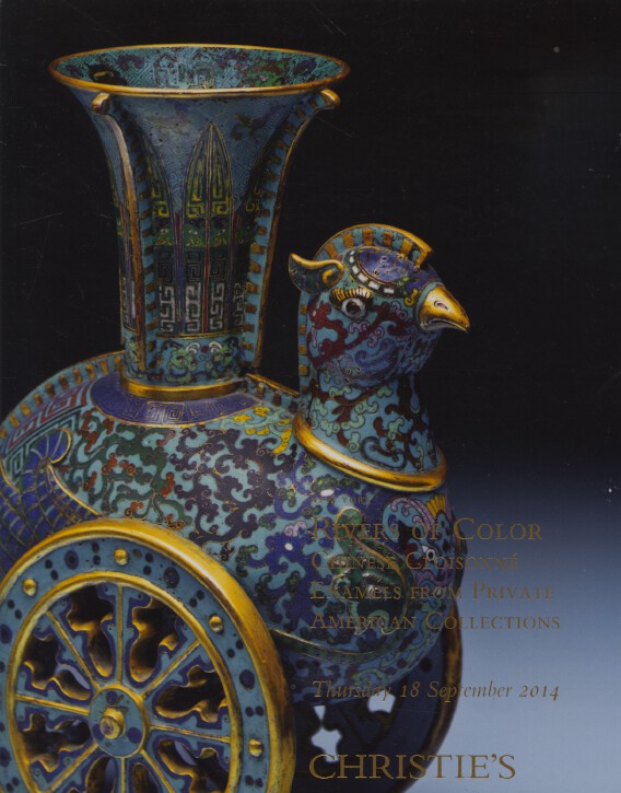 Christies September 2014 Rivers of Color - Chinese Cloisonne Enamels