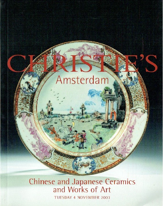 Christies November 2003 Chinese &Japanese Ceramics and WOA (Digital Only)
