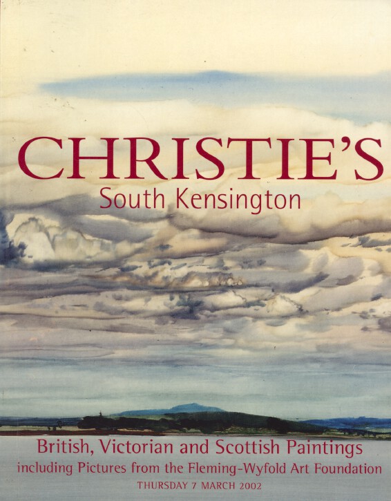 Christies March 2002 British, Victorian & Scottish Paintings inc. Fleming-Wyfold