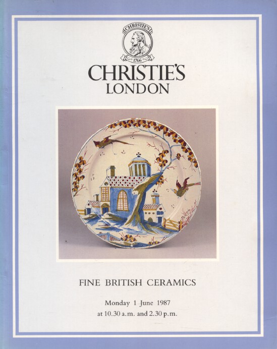 Christies June 1987 Fine British Ceramics