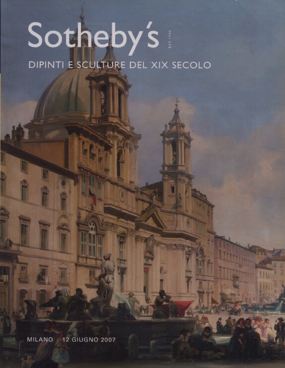Sothebys June 2007 19th Century Paintings and Sculpture