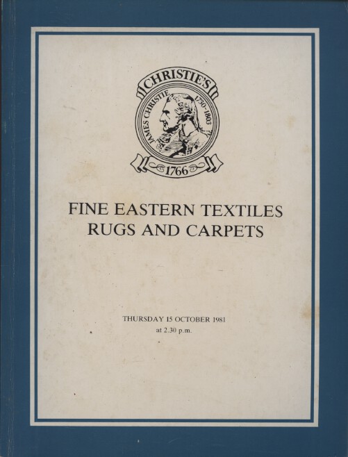 Christies October 1981 Fine Eastern Textiles, Rugs and Carpets (Digital only)