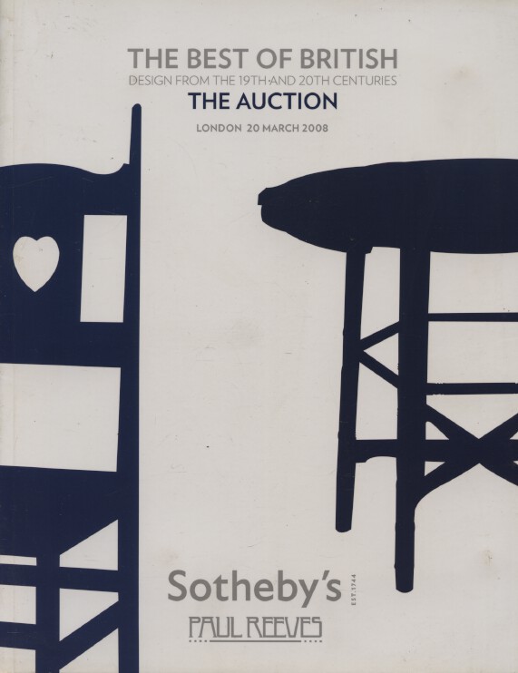Sothebys March 2008 Best of British Design from the 19th & 20th Centuries