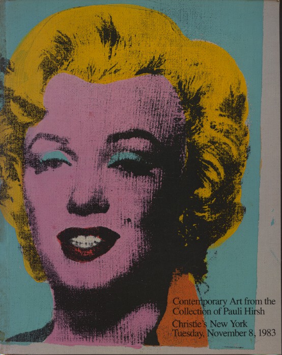 Christies November 1983 Contemporary Art from the Collection of Pauli Hirsh