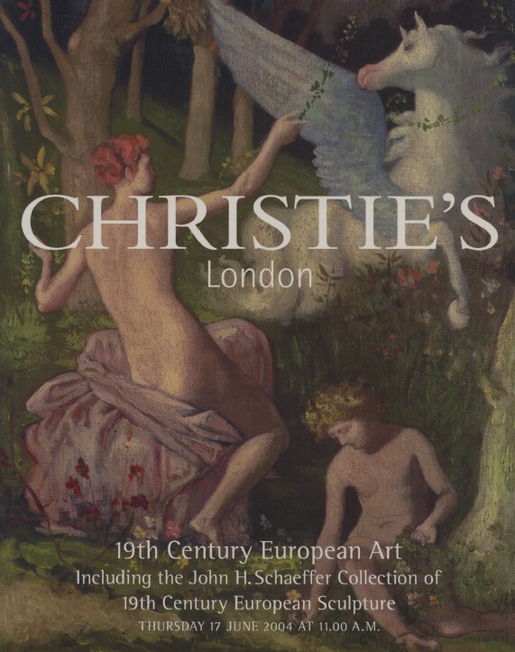 Christies June 2004 19th Century European Art inc Schaeffer Collection Sculpture