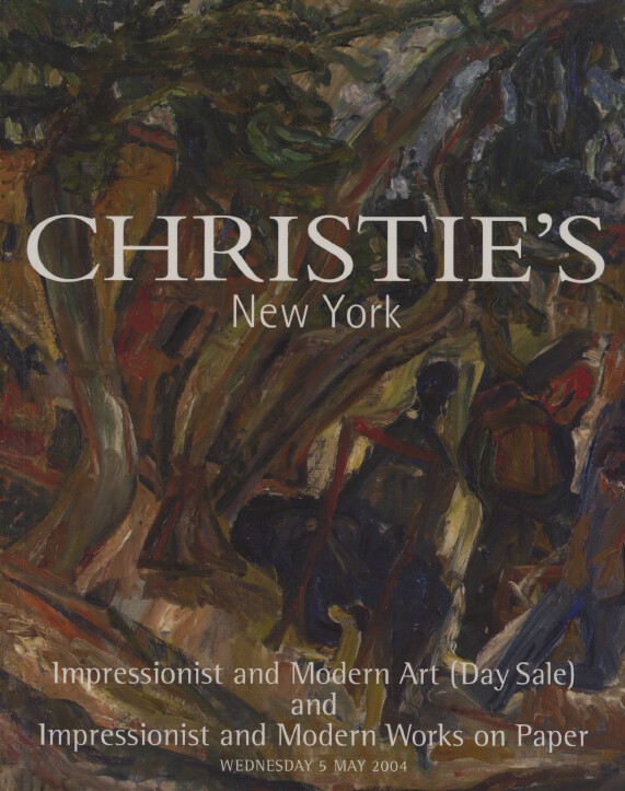 Christies May 2004 Impressionist & Modern Art, Works on Paper