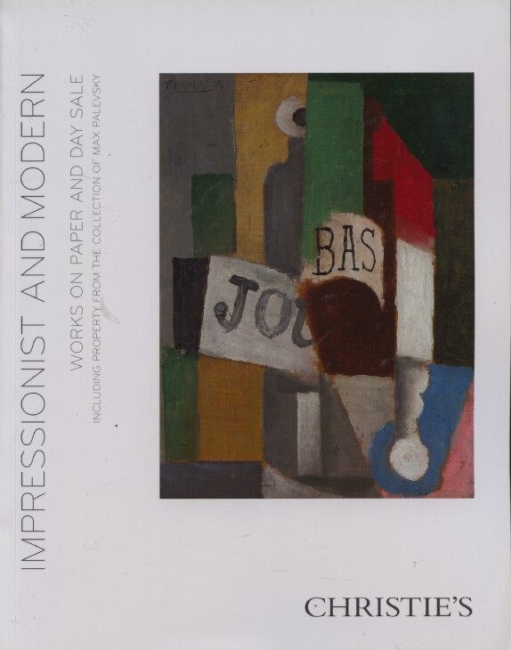 Christies November 2010 Impressionist & Modern Works on Paper