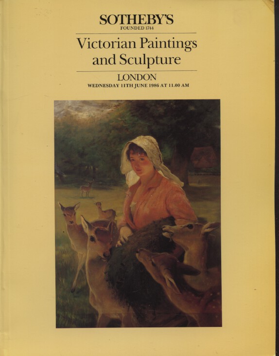 Sothebys June 1986 Victorian Paintings and Sculpture