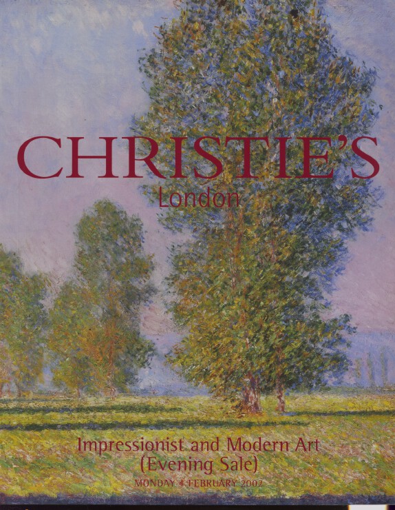 Christies February 2002 Impressionist and Modern Art