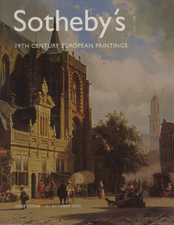 Sothebys October 2003 19th Century European Paintings