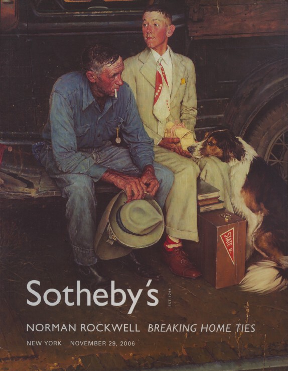 Sothebys November 2006 Norman Rockwell - Breaking Home Ties