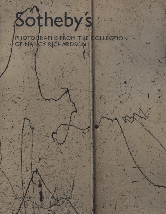 Sothebys October 2007 Photographs from the Collection of Nancy Richardson