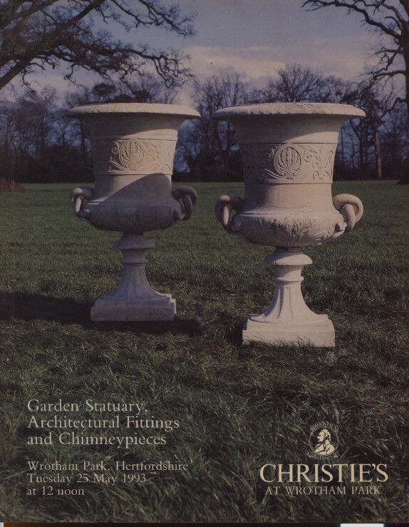 Christies May 1993 Garden Statuary, Architectural Fittings and Chimneypieces