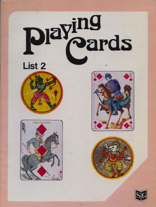 Stanley Gibbons 1978? Playing Cards (List 2)