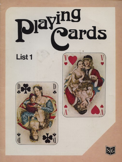 Stanley Gibbons 1977? Playing Cards (List 1)