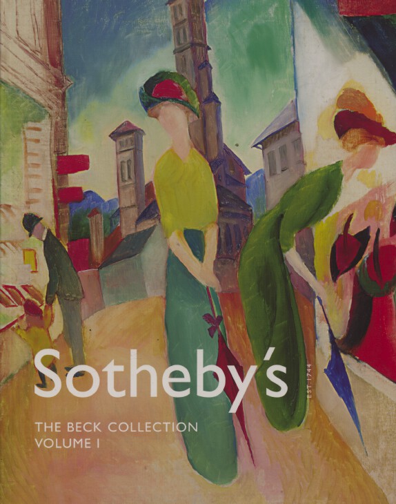 Sothebys Oct 2002 Beck Collection Volume I, German Expressionist & Modern Art