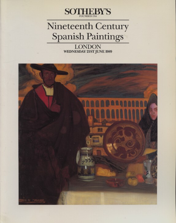 Sothebys June 1989 Nineteenth Century Spanish Paintings