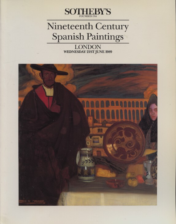 Sothebys June 1989 Nineteenth Century Spanish Paintings (Digital only)