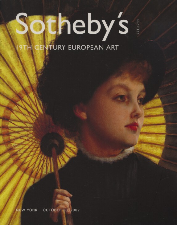 Sothebys October 2002 19th Century European Art