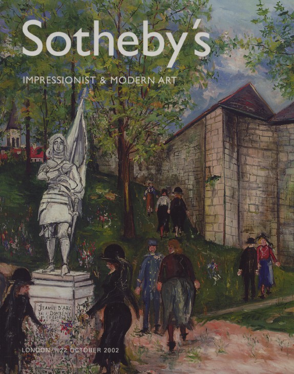 Sothebys October 2002 Impressionist & Modern Art
