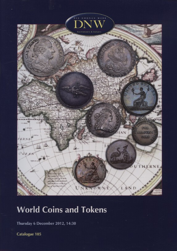 DNW December 2012 World Coins and Tokens