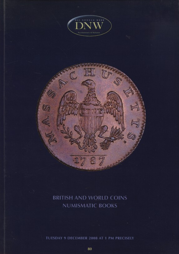 DNW December 2008 British and World Coins, Numismatic Books
